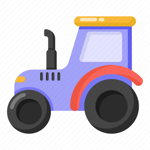 Vehicle, tractor, cultivator, transport, farming vehicle icon - Download on Iconfinder