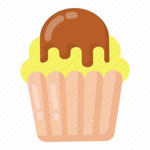 Sweet, dessert, edible, cupcake, bakery item icon - Download on Iconfinder