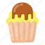 sweet, dessert, edible, cupcake, bakery item 