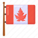flagpole, canada flag, canada ensign, canada pennant, flag