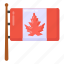 flagpole, canada flag, canada ensign, canada pennant, flag 