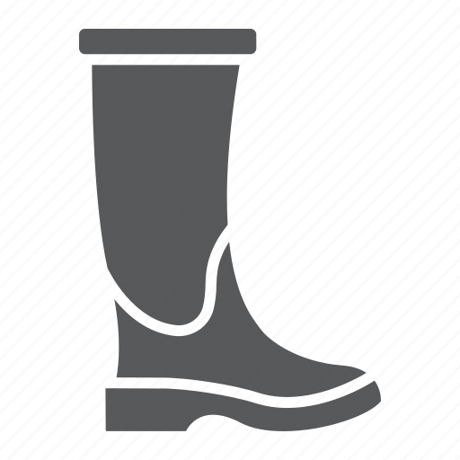Boot, farming, footwear, galoshes, protection, rubber, shoe icon - Download on Iconfinder