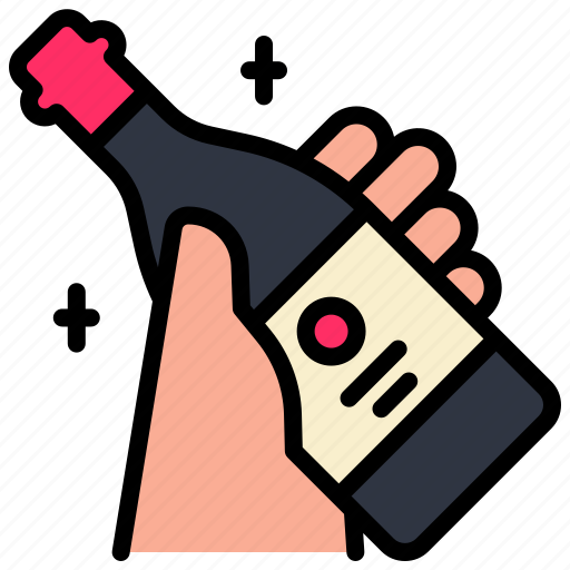 Wine, bottle, celebration, thanksgiving, party icon - Download on Iconfinder