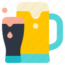 beer, glass, mug, celebration, party