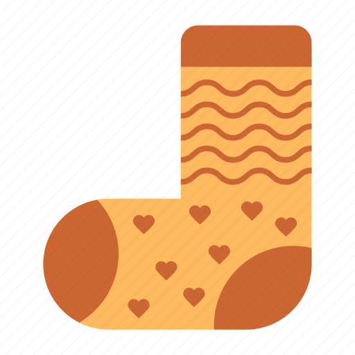 Chirstmas, thanksgiving, socks, clothes, warm, footwear, winter icon - Download on Iconfinder