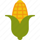 corn, cob, maize, farm, harvest
