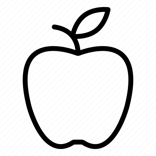 Food, fruit, diet, vegetarian, apple icon - Download on Iconfinder
