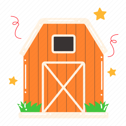 Barn, farmhouse, farm, house, building, thanksgiving, thanksgiving day sticker - Download on Iconfinder