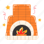 fireplace, chimney, warm, home, fire, thanksgiving, thanksgiving day, autumn, celebration 