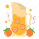 pitcher, jug, drink, juice, orange, thanksgiving, thanksgiving day, autumn, celebration