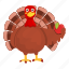 thanksgiving, turkey, red 