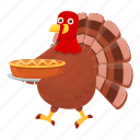 thanksgiving, turkey, pie