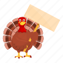 thanksgiving, turkey, take, banner