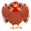 happy, thanksgiving, turkey, fall 