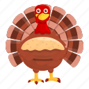 thanksgiving, turkey, cake, holiday