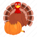 thanksgiving, turkey, pumpkin