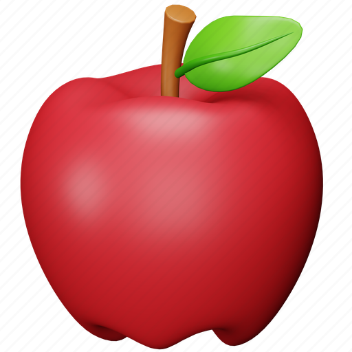 Apple, thanksgiving, fruit, food, healthy 3D illustration - Download on Iconfinder