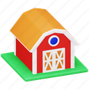 farm, house, thanksgiving, building, barn, agriculture