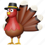 turkey, thanksgiving, bird, animal, pet 