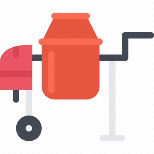 Concrete, mixer, kitchen, cook, drink, alcohol, glass icon - Download on Iconfinder