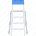 ladder, stairs, staircase, up, arrow, down, left