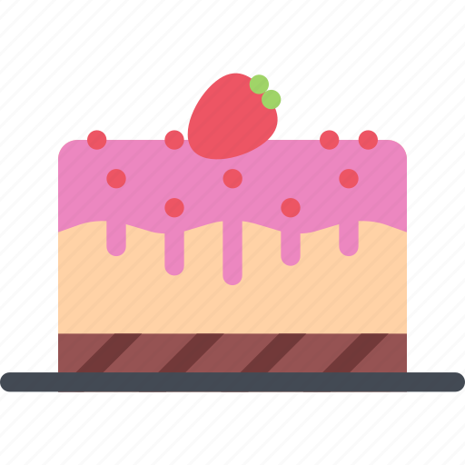Cake, cafe, vector, illustration, food, restaurant, drink icon - Download on Iconfinder