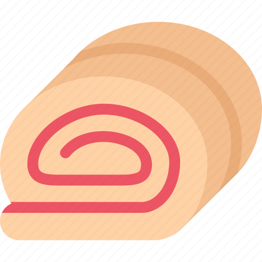 Jam, roll, cafe, vector, illustration, food, restaurant icon - Download on Iconfinder