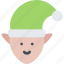 elf, christmas, vector, xmas, winter, year, gift 