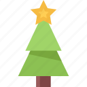 fir, tree, christmas, vector, xmas, winter, year