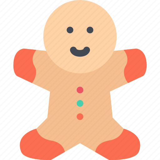 Gingerbread, man, christmas, vector, xmas, winter, year icon - Download on Iconfinder
