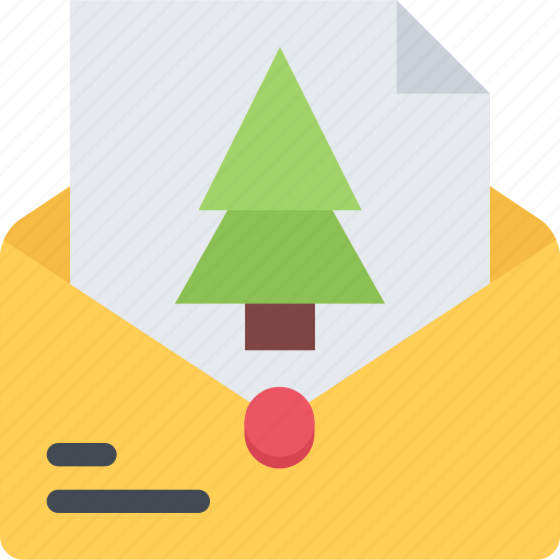 Letter, christmas, vector, xmas, winter, year, gift icon - Download on Iconfinder