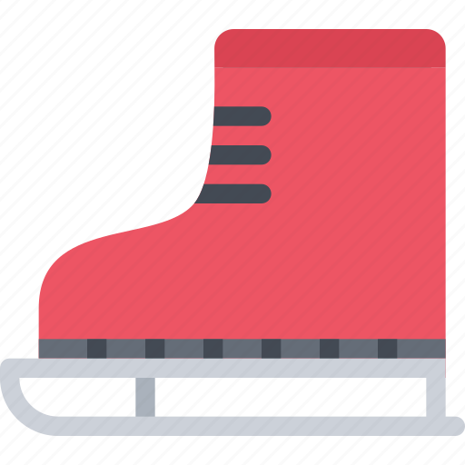 Skates, christmas, vector, xmas, winter, year, gift icon - Download on Iconfinder