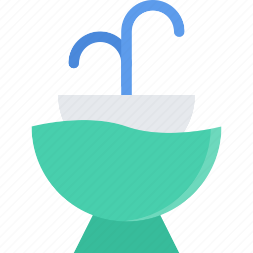 Fountain, water, drop, pipe icon - Download on Iconfinder