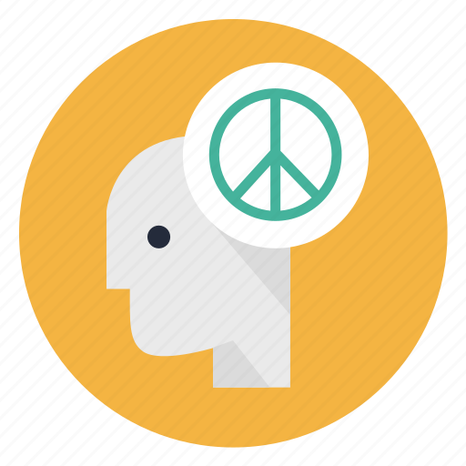 Head, human, mind, peace, peaceful, person, think icon - Download on Iconfinder
