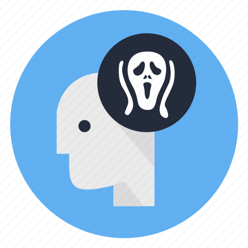 Afraid, fear, horrible, psycho, psychosis, scary, scream icon - Download on Iconfinder