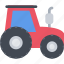 tractor, agriculture, farming, farm, vehicle 