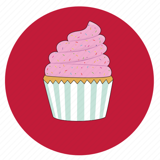 Cake, cupcake, girly, goûter, gâteau, petit gâteau, snak icon - Download on Iconfinder
