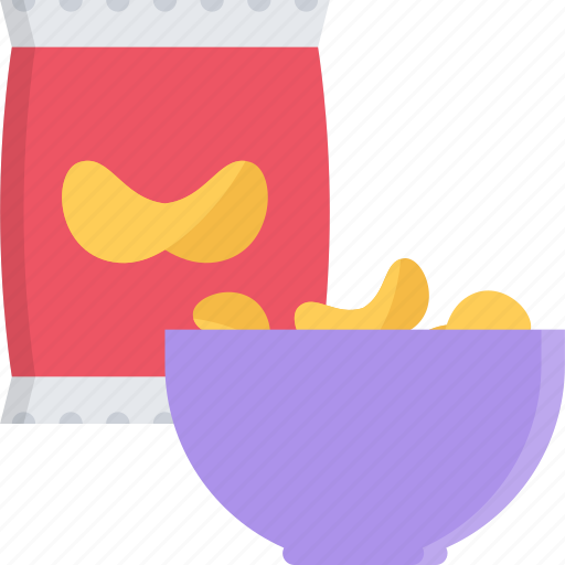 Chips, fries, potato, food, meal icon - Download on Iconfinder
