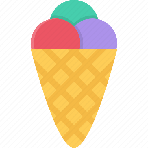 Ice, cream, snow, dessert, food icon - Download on Iconfinder