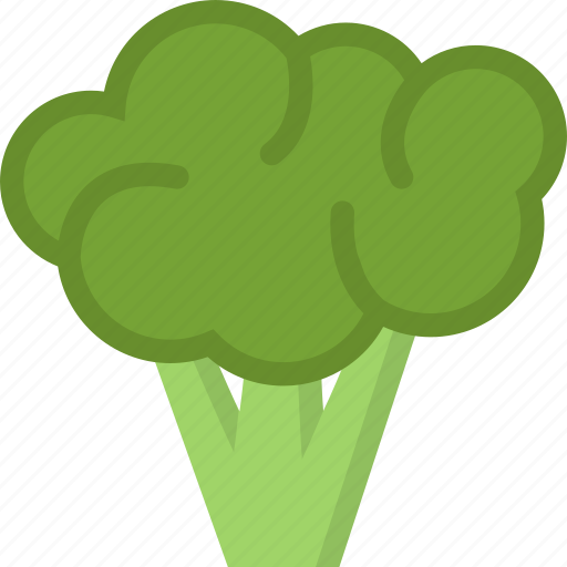 Broccoli, vegetable, vegetarian, food, restaurant, eat icon - Download on Iconfinder