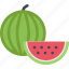 watermelon, fruit, tropical, sweet, food, eat 