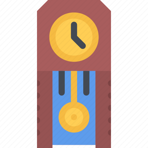 Grandfather, clock, time, timer, alarm icon - Download on Iconfinder