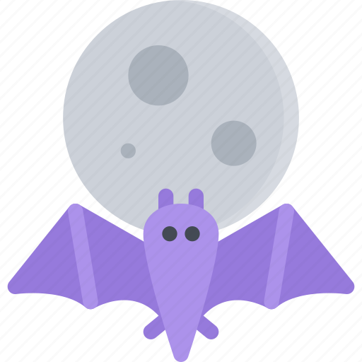 Bat, moon, night, weather, crescent, forecast icon - Download on Iconfinder