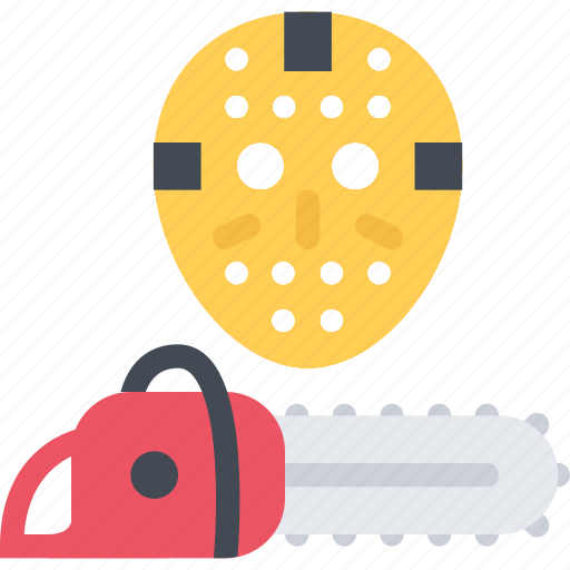 Mask, halloween, horror, scary, chainsaw icon - Download on Iconfinder