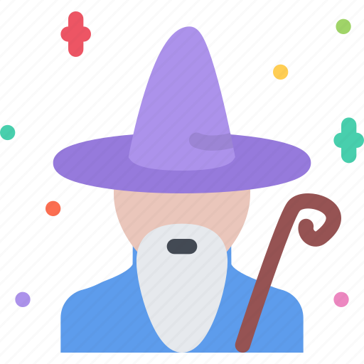 Wizard, halloween, scary, horror, witch, ghost icon - Download on Iconfinder