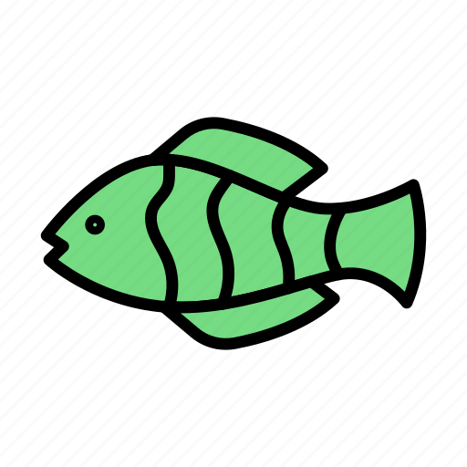 Fish, animal, ancient, jurassic, world icon - Download on Iconfinder