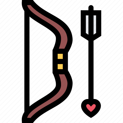 Archery, arrow, arrow love, bow, love, valentine icon - Download on Iconfinder
