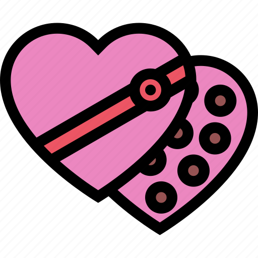Candies, gift, heart, love, valentine icon - Download on Iconfinder