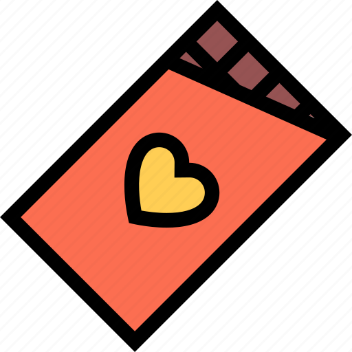 Chocolate, gift, heart, love, romantic, valentine, valentines icon - Download on Iconfinder
