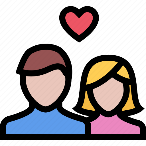 Couple, heart, like, love, romance, valentine, wedding icon - Download on Iconfinder